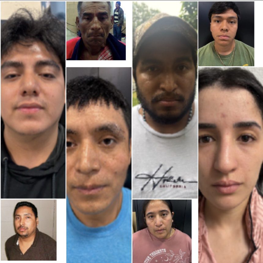 ICE ACUSA A OCHO MIGRANTES DE UTILIZAR NÚMEROS DE SEGURO SOCIAL AJENOS PARA OBTENER EMPLEO EN KENTUCKY
