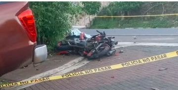 IDENTIFICAN A JOVEN FALLECIDO EN ACCIDENTE DE TRÁNSITO EN DESVÍO A PLAYA MIZATA