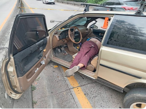 muerto 1 HOMBRE FALLECE AL VOLANTE TRAS SUFRIR PRESUNTO PARO CARDÍACO EN CARRETERA AL PUERTO DE LA LIBERTAD