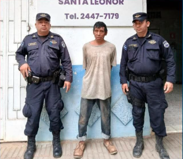 santa ana 1 CAPTURAN A HOMBRE ACUSADO DE AGREDIR A UN ADULTO MAYOR EN SANTA ANA