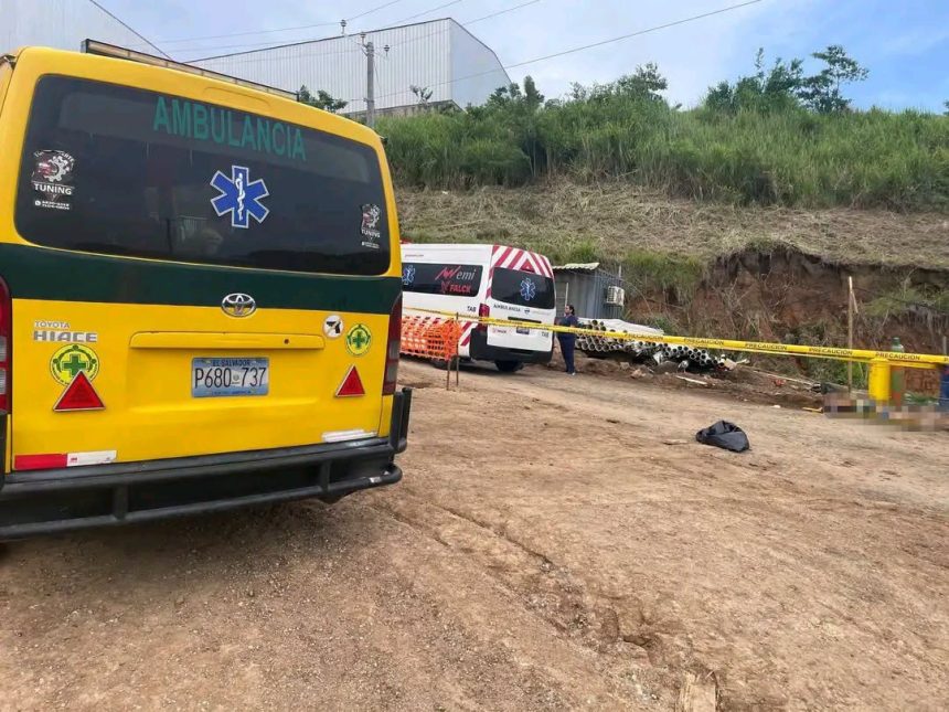 TRABAJADOR FALLECE TRAS QUEDAR SOTERRADO DURANTE LABORES DE CONSTRUCCIÓN EN ZARAGOZA