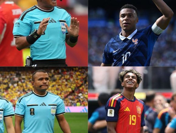 BARTON 3 IVÁN BARTON DIRIGIRÁ LA SEMIFINAL ENTRE ESPAÑA Y FRANCIA EN EL MUNDIAL 2026
