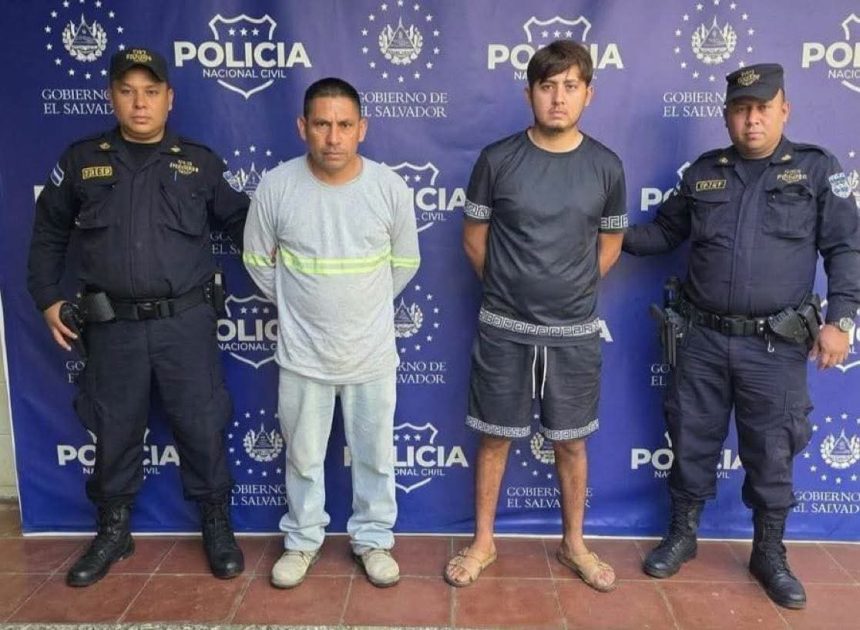 CAPTURAN A DOS HOMBRES ACUSADOS DE EXTORSIONAR A UNA MUJER EN LA LIBERTAD COSTA