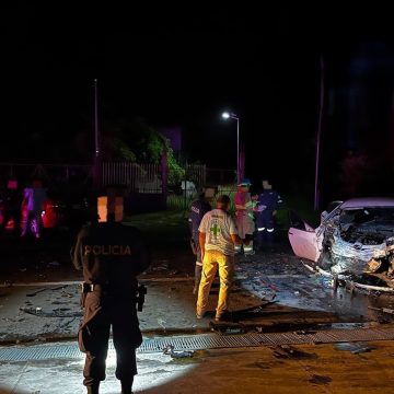 DOS FALLECIDOS Y DOS LESIONADOS DEJA CHOQUE FRONTAL ENTRE DOS VEHÍCULOS EN SAN MIGUEL