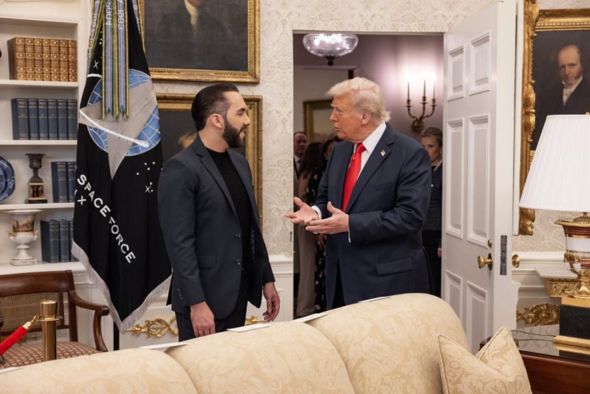 NAYIB BUKELE SE REUNIRÁ ESTE JUEVES CON DONALD TRUMP EN LA CASA BLANCA