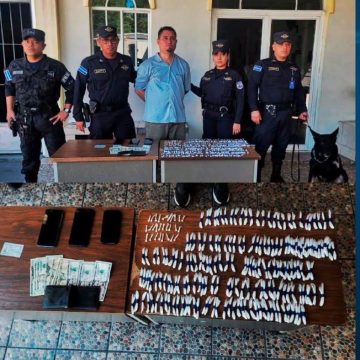 drogo 2 CAPTURAN A HOMBRE CON MÁS DE 200 PORCIONES DE COCAÍNA EN SAN SALVADOR