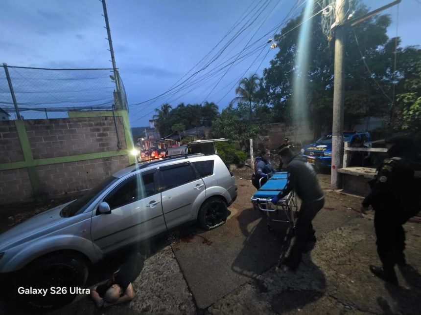 guate 1 DOS HOMBRES RESULTAN HERIDOS TRAS INCIDENTE CON ARMAS DE FUEGO EN JUTIAPA, GUATEMALA