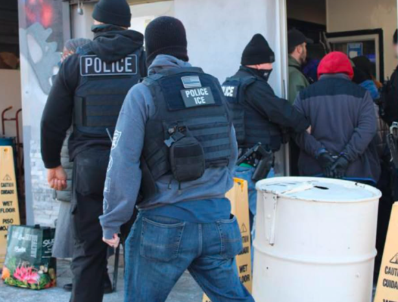 ice ICE REPORTA MÁS DE 10,000 ARRESTOS DE INMIGRANTES EN CINCO DÍAS DURANTE REFORZAMIENTO DE OPERATIVOS