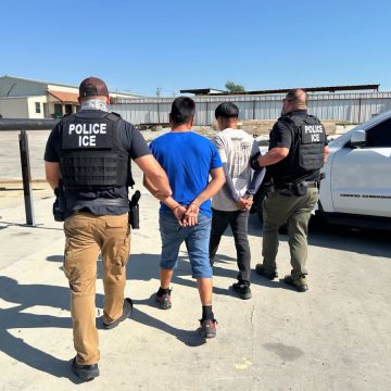 ice ICE REPORTA 238 DETENCIONES EN UN SOLO DÍA DURANTE OPERATIVO EN EL SUR DE TEXAS