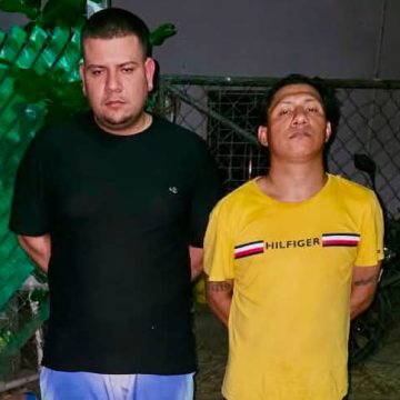 DROGA 1 CAPTURAN A DOS PERSONAS CON PORCIONES DE COCAÍNA EN SAN MIGUEL