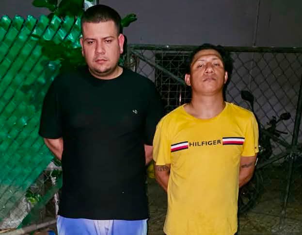 DROGA 1 CAPTURAN A DOS PERSONAS CON PORCIONES DE COCAÍNA EN SAN MIGUEL