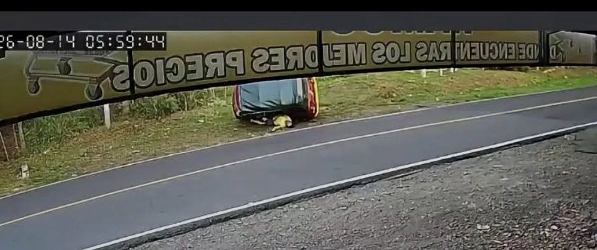 MOTOTAXISTA MUERE TRAS ACCIDENTARSE EN CHAPELTIQUE, SAN MIGUEL