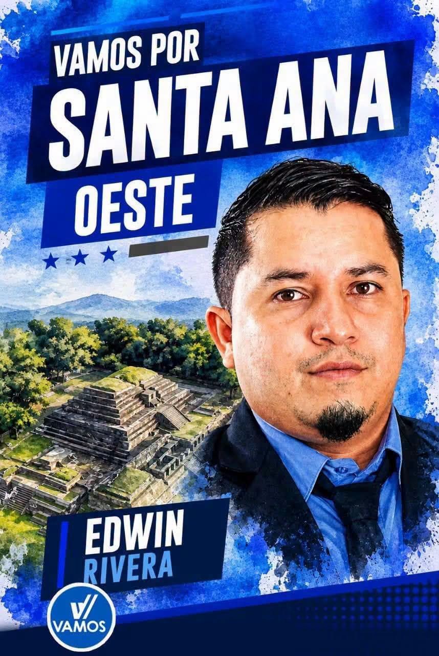VAMOS 1 VAMOS PRESENTÓ A EDWIN RIVERA COMO CANDIDATO A ALCALDE DE SANTA ANA OESTE