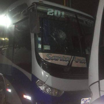 bus 2 AUTOBÚS CON TURISTAS SALVADOREÑOS REPORTA ATAQUE CON PIEDRAS EN CARRETERA DE HONDURAS