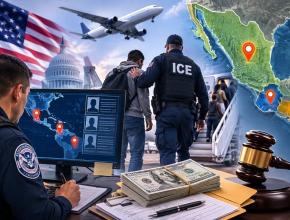 EE. UU. BUSCA LOCALIZAR A MIGRANTES DEPORTADOS PARA COBRAR MULTAS MIGRATORIAS PENDIENTES