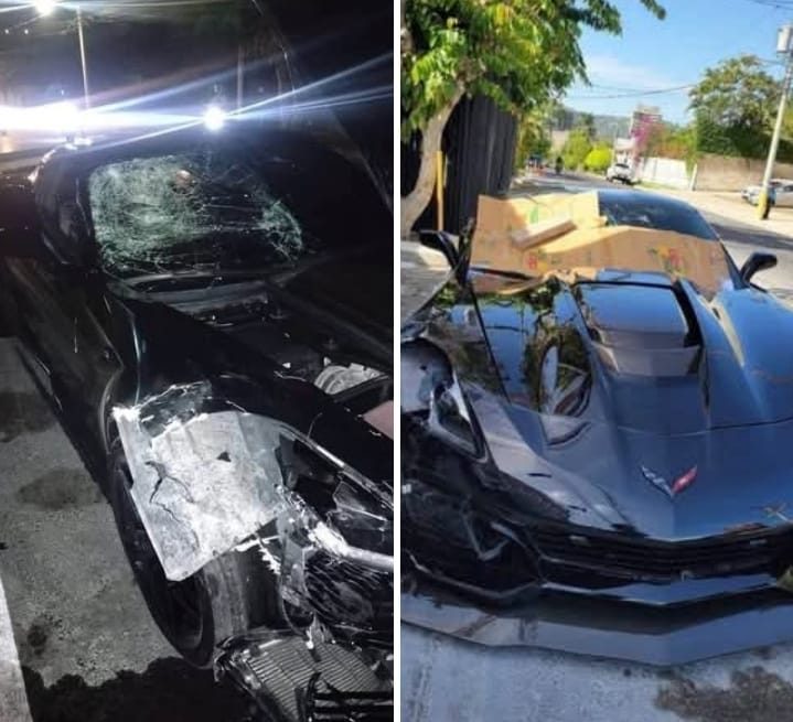 REVELAN IDENTIDAD DE MOTOCICLISTA QUE FALLECIÓ TRAS ACCIDENTE CON UN CORVETTE EN SAN SALVADOR