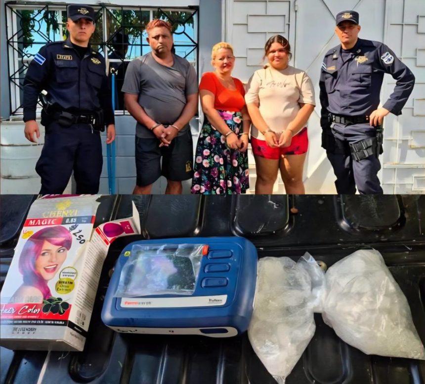 PNC CAPTURA A TRES PERSONAS SEÑALADAS DE TRÁFICO ILÍCITO DE DROGAS EN AHUACHAPÁN SUR