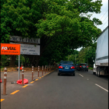 real 1 HABRÁ TRABAJOS EN LA CARRETERA CHALCHUAPA–SANTA ANA DEL 24 DE AGOSTO AL 2 DE SEPTIEMBRE