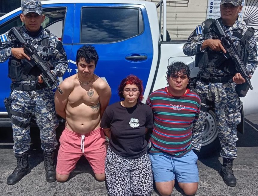 santa 1 CAPTURAN A TRES PERSONAS TRAS REPORTE DE DISPAROS Y HALLAZGO DE DROGA EN SANTA TECLA