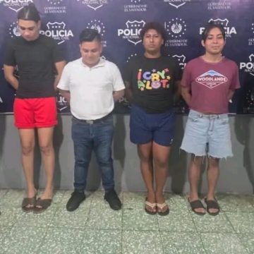 sonso 1 PNC CAPTURA A CUATRO HOMBRES TRAS PELEA EN LOS ALREDEDORES DE UNA DISCOTECA EN SONSONATE