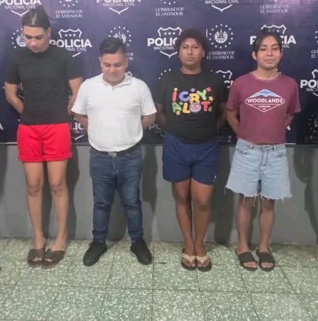sonso 1 PNC CAPTURA A CUATRO HOMBRES TRAS PELEA EN LOS ALREDEDORES DE UNA DISCOTECA EN SONSONATE