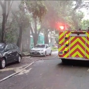 INCENDIO CONSUME VIVIENDA EN COLONIA COSTA RICA Y DEJA UNA MUJER FALLECIDA