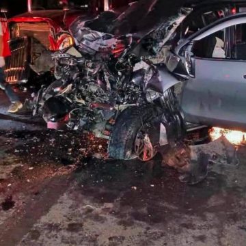 ACCIDENTE EN LA TRONCAL DEL NORTE DEJA A UNA PERSONA LESIONADA EN GUAZAPA