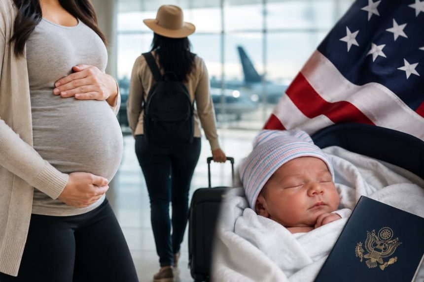 visas ESTADOS UNIDOS ANUNCIA ACCIONES CONTRA EL “TURISMO DE MATERNIDAD” Y REVOCA MÁS DE 600 VISAS