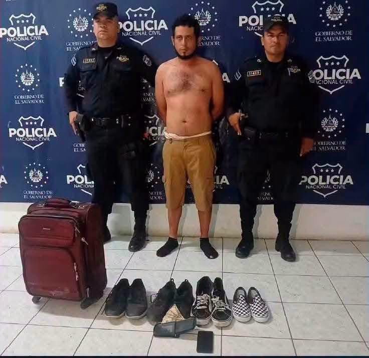 10 CAPTURAN A DOS HOMBRES SEÑALADOS POR HURTO Y RECEPTACIÓN EN SAN MIGUEL