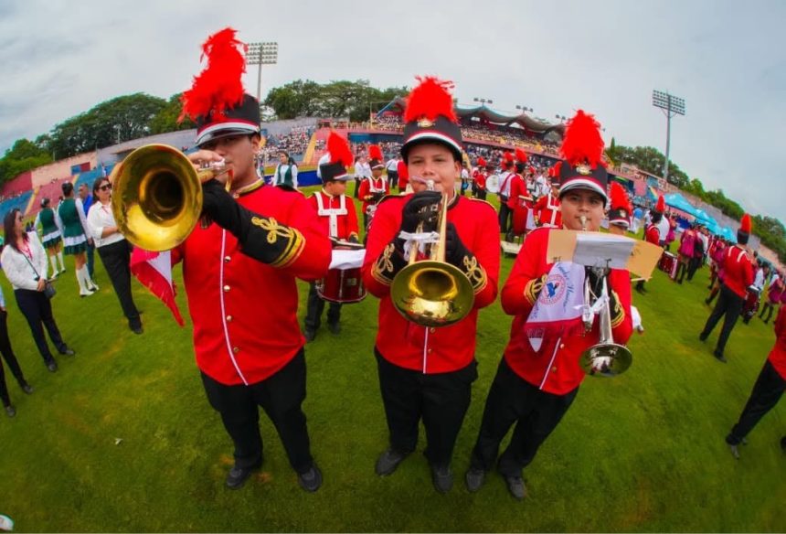 SANTA ANA BAND FEST REÚNIÓ A FAMILIAS Y BANDAS DE PAZ EN EL CIERRE DEL MES CÍVICO