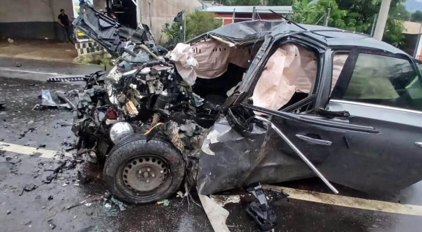 BEBÉ DE SEIS MESES SOBREVIVE AL ACCIDENTE QUE PROVOCÓ LA MUERTE DE SUS PADRES EN EL REFUGIO, AHUACHAPÁN