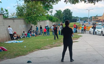 cara 3 PRESUNTA CARAVANA MIGRANTE COMIENZA A FORMARSE EN SAN PEDRO SULA