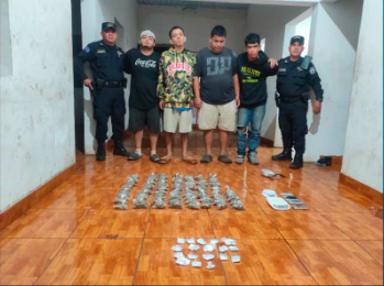 drogas 1 CAPTURAN A CUATRO HOMBRES POR PRESUNTO TRÁFICO DE DROGAS EN CIUDAD ARCE
