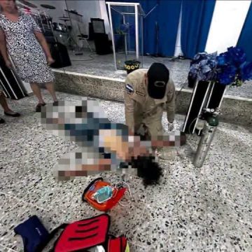 hondu 1 MUJER FALLECE DURANTE CULTO RELIGIOSO EN UNA IGLESIA DE PUERTO CORTÉS, HONDURAS