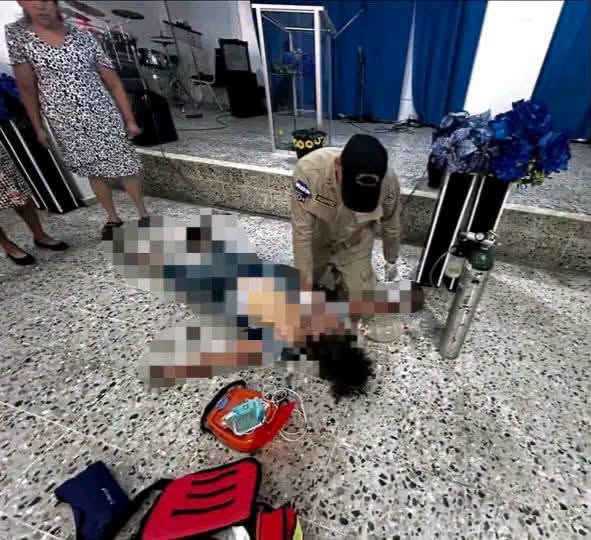 hondu 1 MUJER FALLECE DURANTE CULTO RELIGIOSO EN UNA IGLESIA DE PUERTO CORTÉS, HONDURAS
