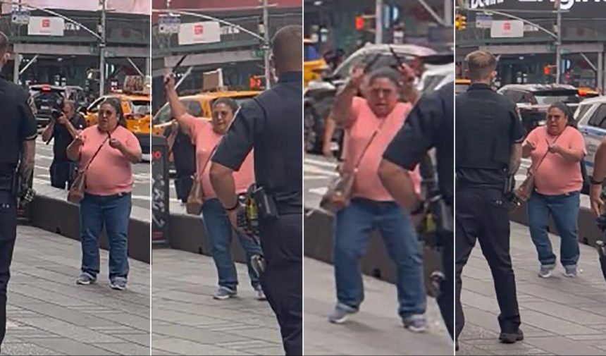 IDENTIFICAN A MUJER SEÑALADA DE ATACAR A DOS PERSONAS EN TIMES SQUARE