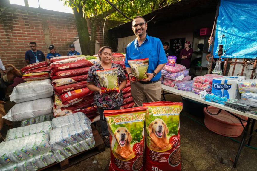 ALCALDÍA DE SANTA ANA CENTRO ENTREGA DONATIVO A REFUGIO ORGULLO MESTIZO Y ANUNCIA PROPUESTA PARA NUEVO ALBERGUE