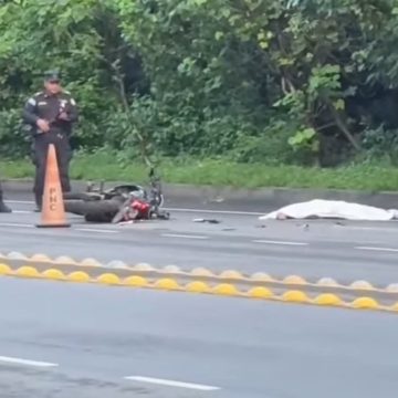muerto 1 DOS MOTOCICLISTAS FALLECEN EN ACCIDENTES DE TRÁNSITO EN DIFERENTES PUNTOS DEL PAÍS