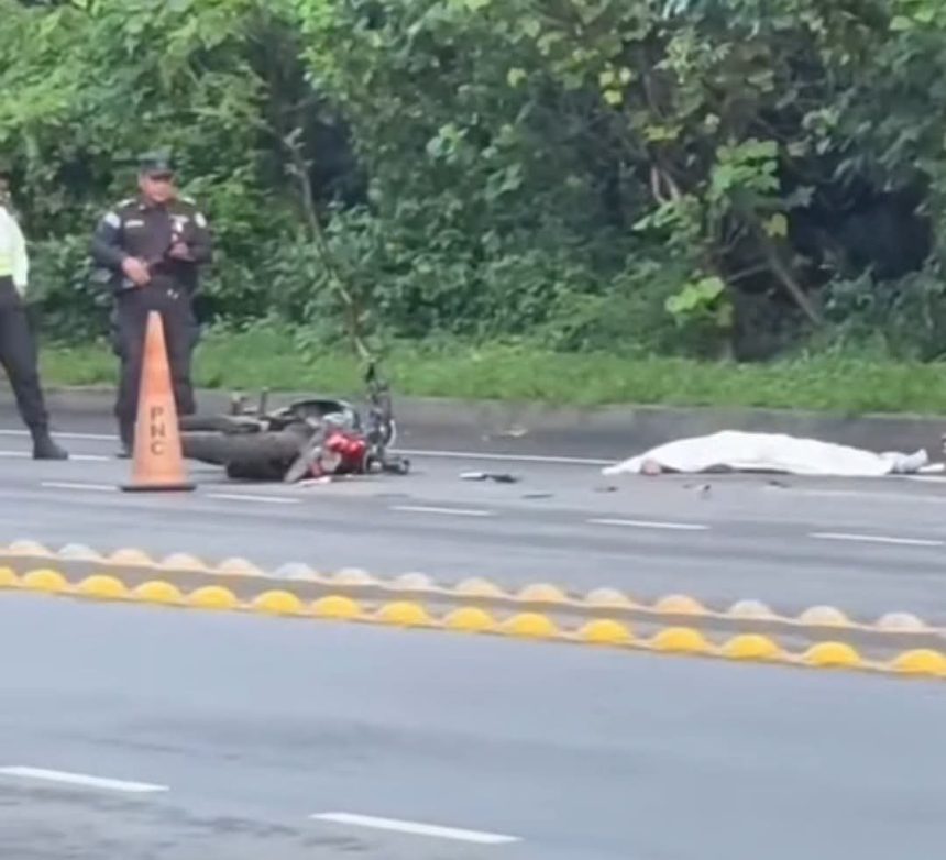 muerto 1 DOS MOTOCICLISTAS FALLECEN EN ACCIDENTES DE TRÁNSITO EN DIFERENTES PUNTOS DEL PAÍS