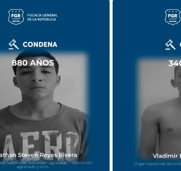 HASTA 880 AÑOS DE PRISIÓN PARA 65 PANDILLEROS DE LA MS-13 POR DIVERSOS DELITOS EN SAN MIGUEL
