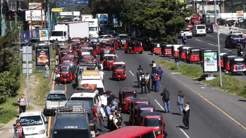 protestas 1 PROTESTAS Y BLOQUEOS EN GUATEMALA POR ALZA EN EL PRECIO DEL COMBUSTIBLE