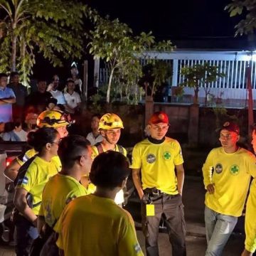 BUSCAN A PESCADOR ARRASTRADO POR UNA REPUNTA EN UN RÍO DE SONSONATE