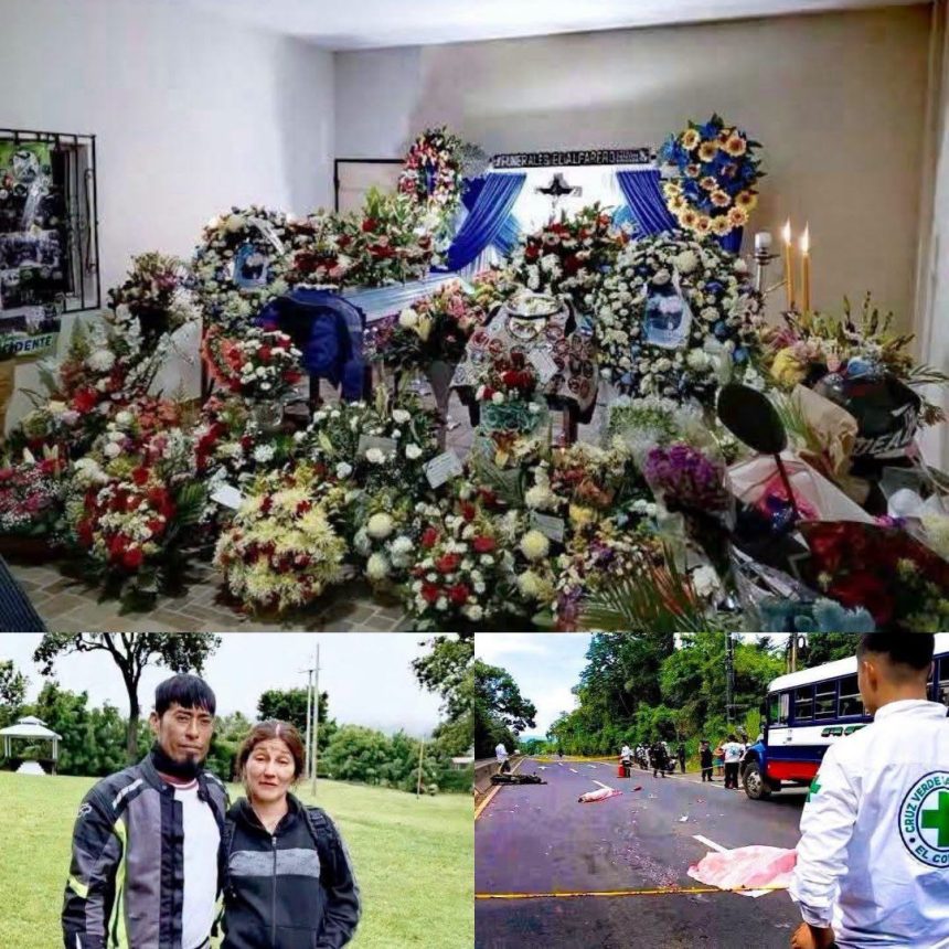 vela VELAN JUNTOS A ESPOSOS QUE FALLECIERON EN ACCIDENTE EN LA CARRETERA PANAMERICANA