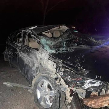 ACCIDENTE EN CARRETERA DEL LITORAL DEJA AL MENOS CINCO PERSONAS LESIONADAS