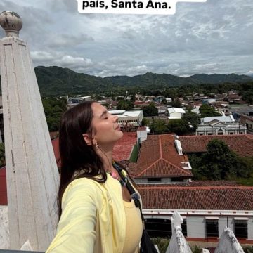 ARI 1 INFLUENCER ARY TENORIO PAREJA DE LUISITO COMUNICA VISITÓ SANTA ANA CENTRO