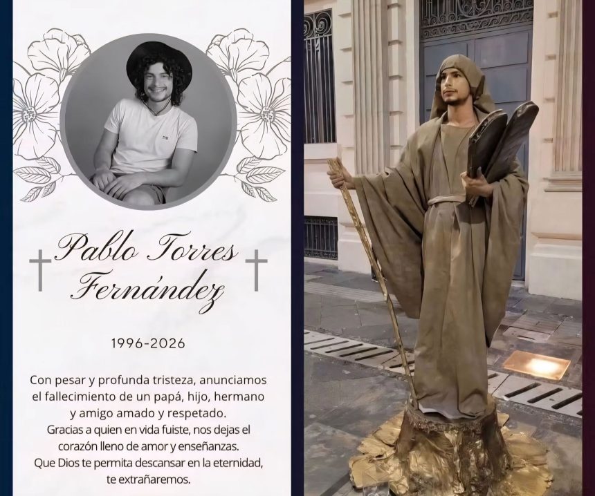 ESTA FALLECE PABLO TORRES, RECONOCIDO ESTATUISTA DEL CENTRO HISTÓRICO DE SAN SALVADOR