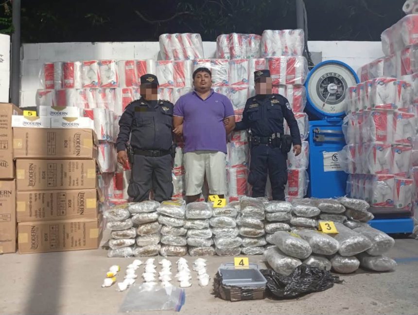 EN LA FRONTERA SAN CRISTOBAL CAPTURARON A UN GUATEMALTECO CON DROGA EN VEHÍCULO DE CARGA; AUTORIDADES REPORTAN IMPORTANTE INCAUTACIÓN