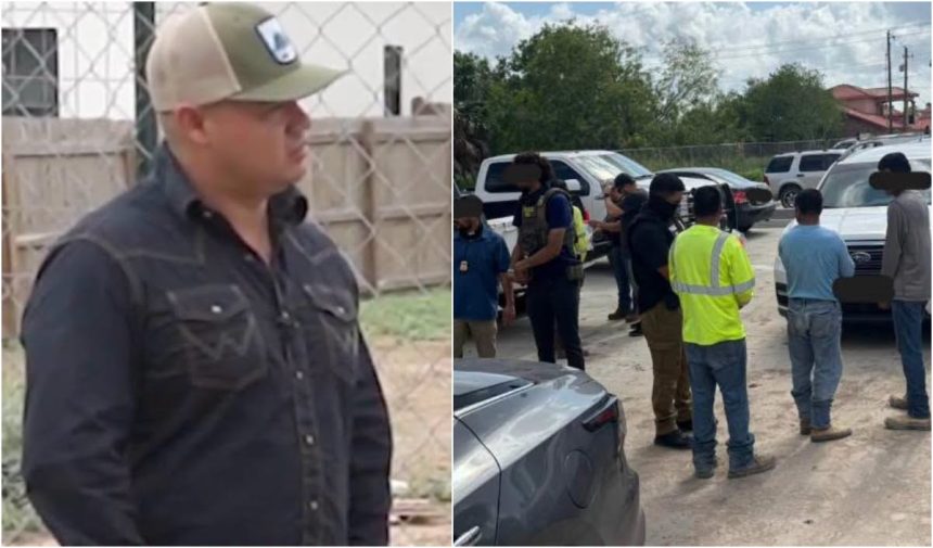empre CONTRATISTA EN TEXAS INSTALA CERCAS PARA IMPEDIR INGRESO DE AGENTES MIGRATORIOS A SUS OBRAS