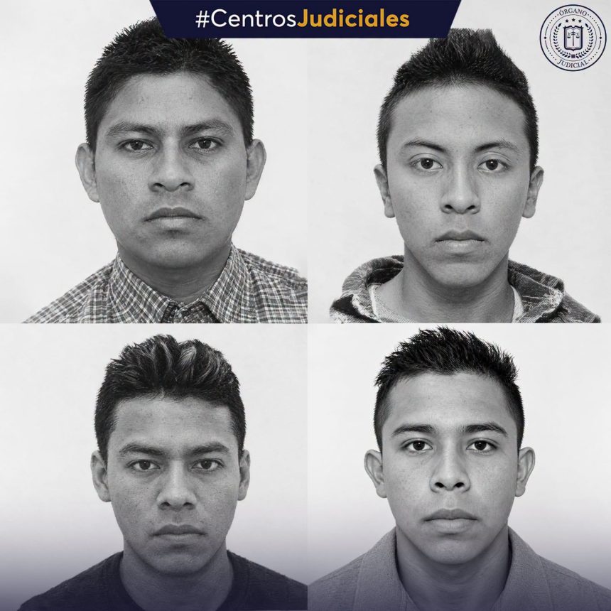 CUATRO HOMBRES RECIBEN CONDENA DE 61 AÑOS DE PRISIÓN POR HOMICIDIO EN COATEPEQUE