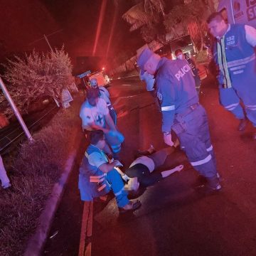 muerto 1 DOS PERSONAS FALLECEN EN ACCIDENTE ENTRE MOTOCICLETA Y MICROBUS EN MEJICANOS